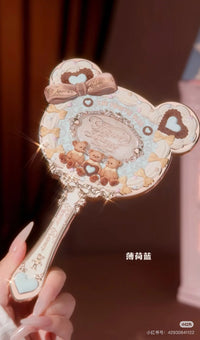 Butterfly Cloud Makeup Mirror - Elegant Vanity Hand Mirror