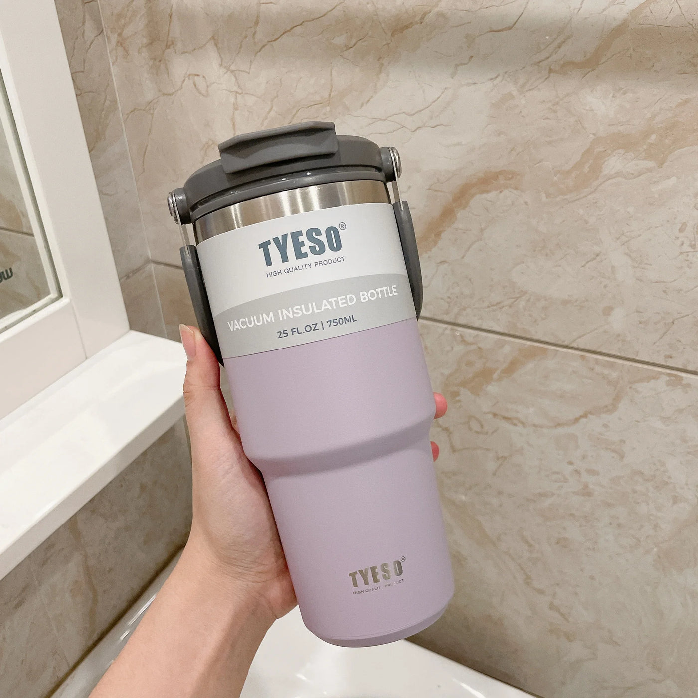 Stainless Steel Thermal Vacuum Mug - Leak-Proof Insulated Coffee Cup