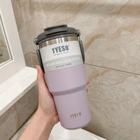 Stainless Steel Thermal Vacuum Mug - Leak-Proof Insulated Coffee Cup