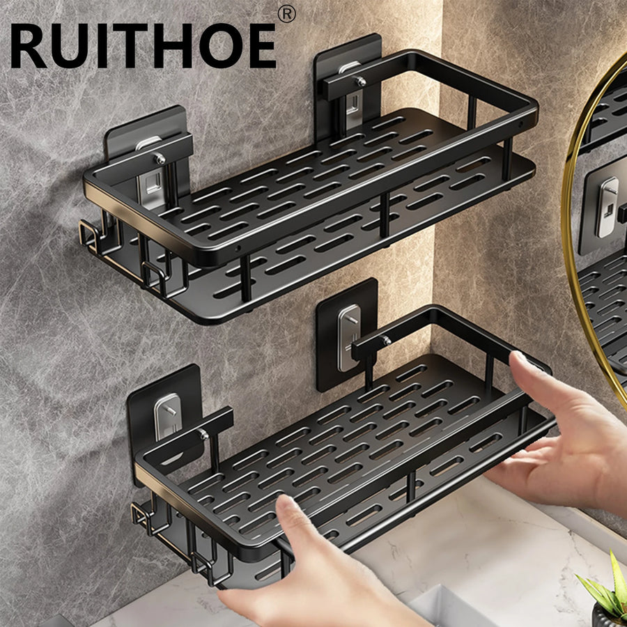 Anti-Rust Stainless Steel Shower Storage Rack