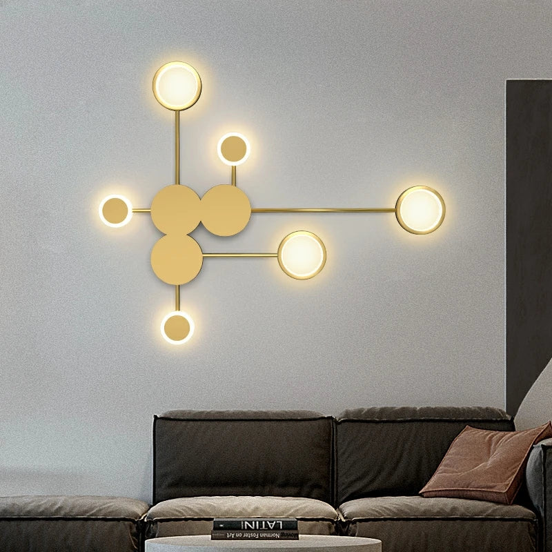 Nordic LED Wall Sconce - Minimalist Bedroom and Hallway Light