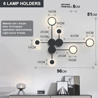 Nordic LED Wall Sconce - Minimalist Bedroom and Hallway Light