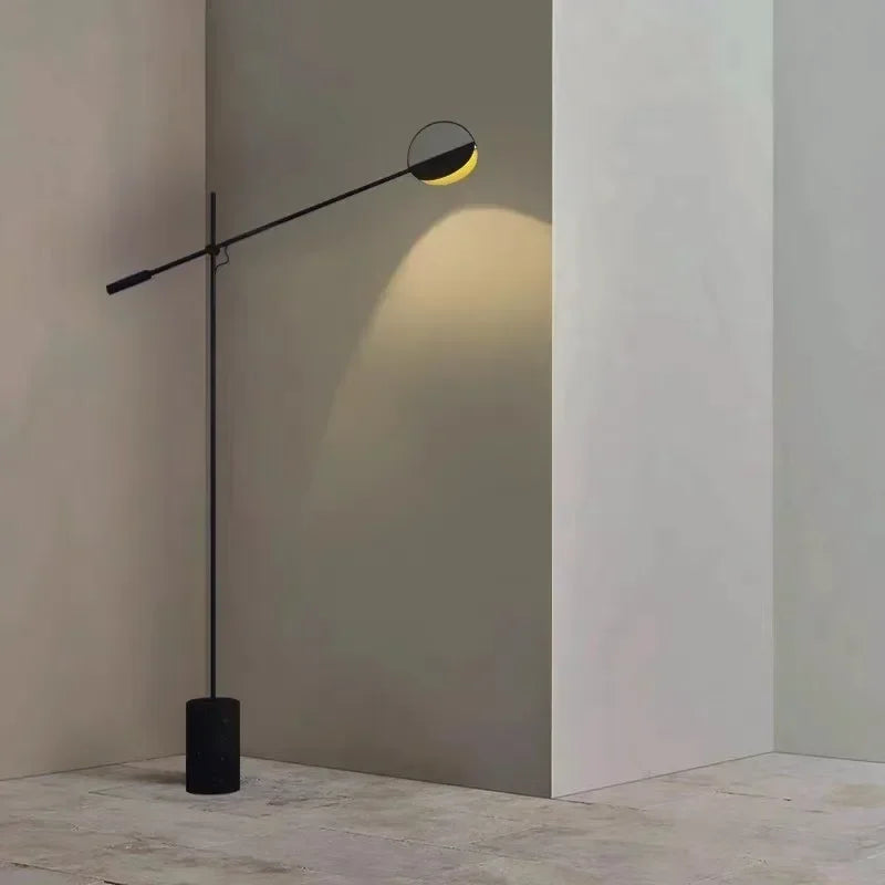 Post-Modern Marble Floor Lamp - Luxury LED Accent Light