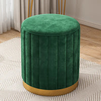 Round Storage Stool - Makeup & Dressing Table Ottoman