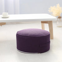 Tea Ceremony Floor Pouf - Cotton Linen Tatami Meditation Cushion