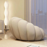 Pumpkin Lounge Chair - Creative Single Sofa for Bedroom & Balcony