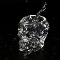 Skull Face Novelty Drinking Glass - 150ML or 350ML
