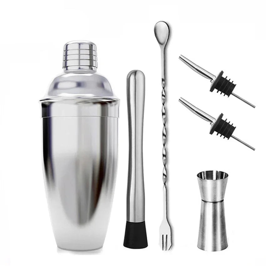 UPORS Cocktail Shaker - Stainless Steel Boston Mixer 550ml/750ml