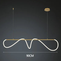 Designer Long Hose Chandelier - Post-Modern Pendant Lamp