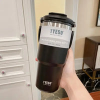 Stainless Steel Thermal Vacuum Mug - Leak-Proof Insulated Coffee Cup