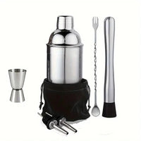 UPORS Cocktail Shaker - Stainless Steel Boston Mixer 550ml/750ml