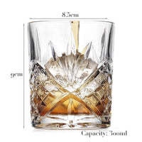 Old Fashioned Whiskey Rocks Glass - Classic Cocktail Tumbler