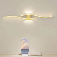 Modern LED Strip Wall Lamp - Dimmable Decorative Accent Light