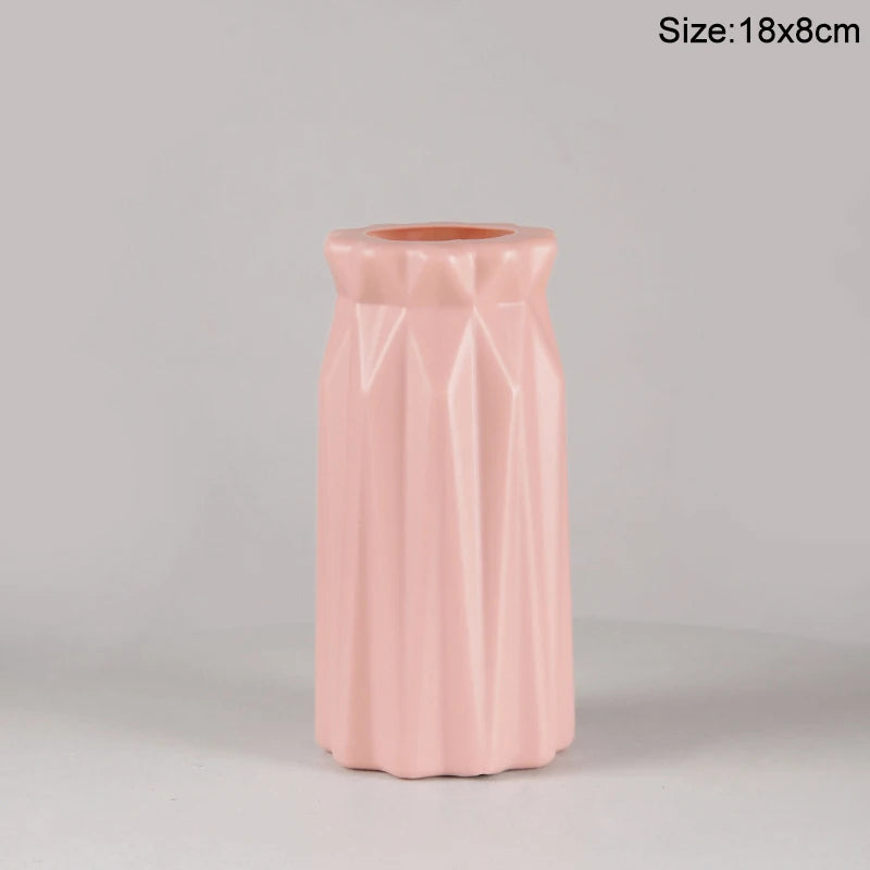 Nordic Modern Flower Vase - Lightweight Table Arrangement Decor