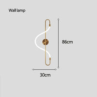 Designer Long Hose Chandelier - Post-Modern Pendant Lamp