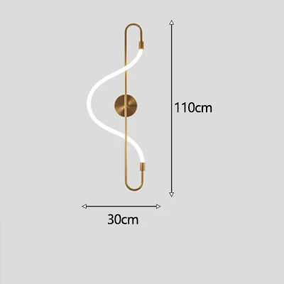 Designer Long Hose Chandelier - Post-Modern Pendant Lamp