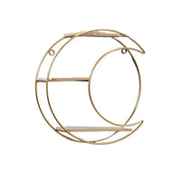 Nordic Gold Iron Decorative Wall Shelf