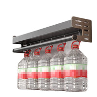 Gunmetal Aluminum Kitchen Storage Rack - No Drill