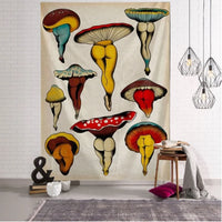 Psychedelic Hippie Wall Tapestry - Large Mystic Room Decor