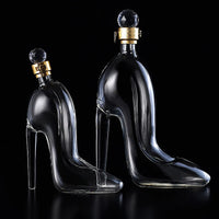 High-Heel Whisky Decanter - Crystal Liquor Bottle Display