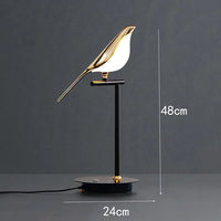 Scandinavian Bird Floor Lamp - Designer LED Accent Light
