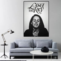 Lana Del Rey Aesthetic Canvas Poster - HD Music Inspired Wall Art
