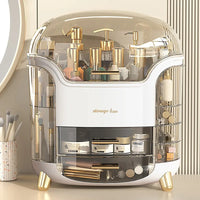 Transparent Makeup Organizer Box - Large Capacity Cosmetic and Jewelry Storage