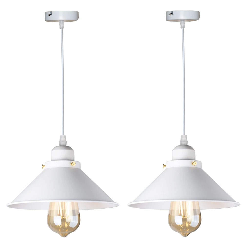 Vintage Loft Pendant Lamp - Retro E27 Hanging Light