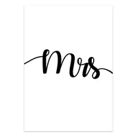 Simple Love Quote Canvas Wall Art - Nordic Couples Decor Print