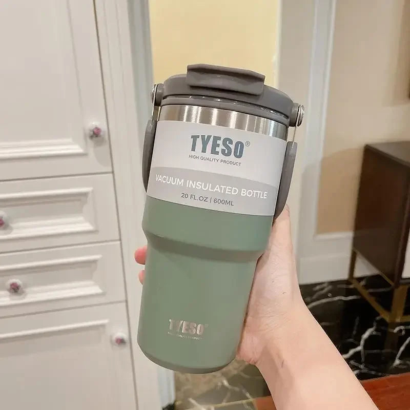 Stainless Steel Thermal Vacuum Mug - Leak-Proof Insulated Coffee Cup