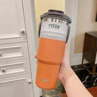 Stainless Steel Thermal Vacuum Mug - Leak-Proof Insulated Coffee Cup