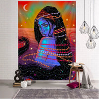 Psychedelic Hippie Wall Tapestry - Large Mystic Room Decor