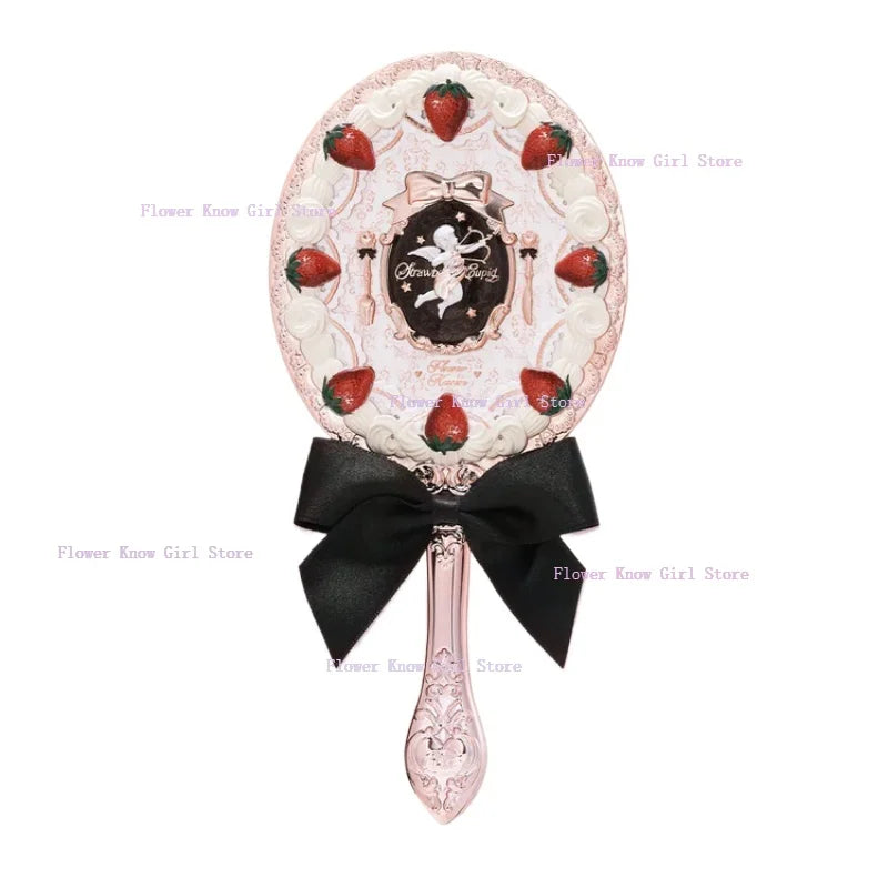Butterfly Cloud Makeup Mirror - Elegant Vanity Hand Mirror