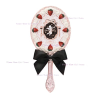 Butterfly Cloud Makeup Mirror - Elegant Vanity Hand Mirror