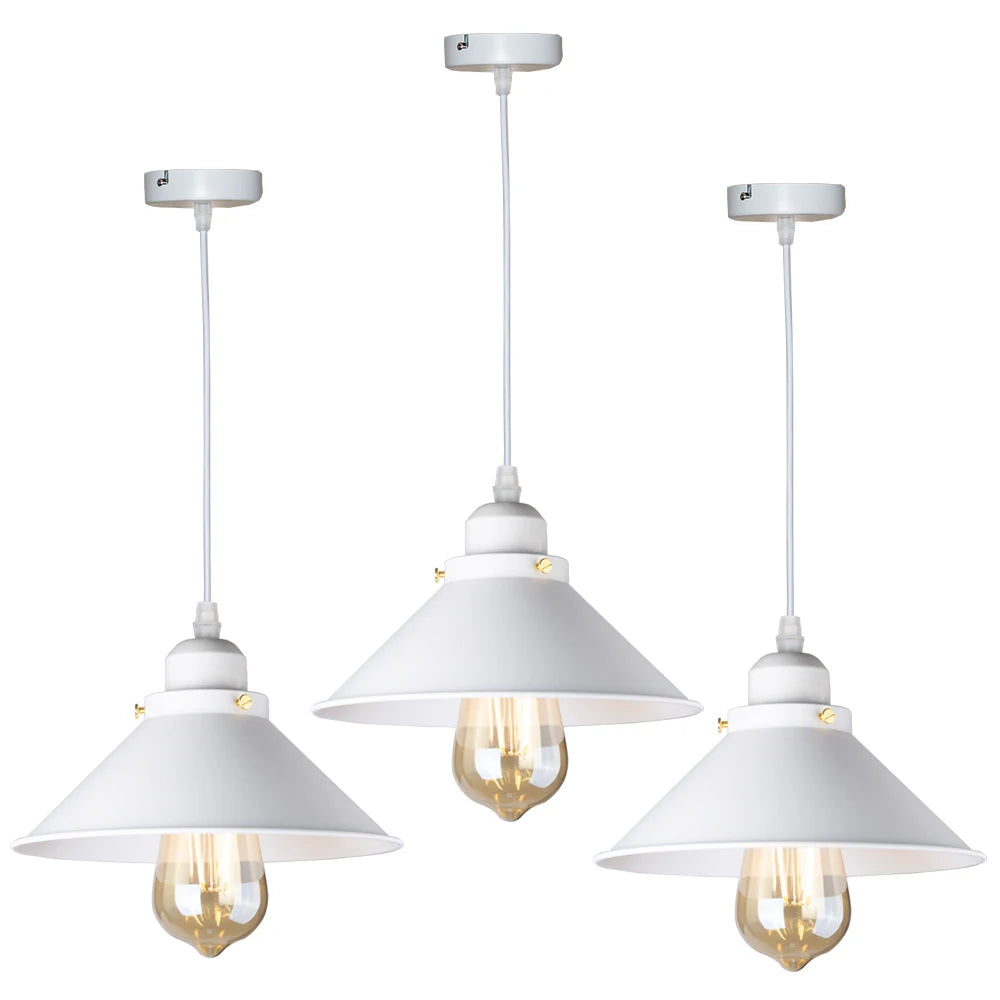 Vintage Loft Pendant Lamp - Retro E27 Hanging Light