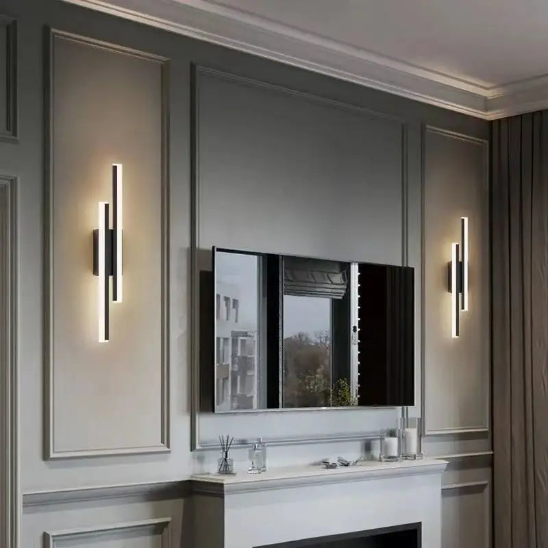 Nordic LED Wall Sconce - Minimalist Bedroom and Hallway Light