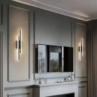 Nordic LED Wall Sconce - Minimalist Bedroom and Hallway Light