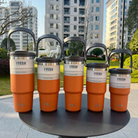 TYESO Insulated Stainless Steel Tumbler - Double-Layer Travel Mug