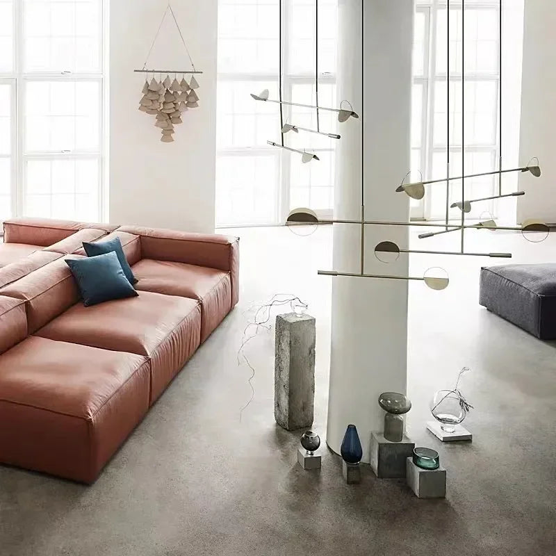 Post-Modern Marble Floor Lamp - Luxury LED Accent Light