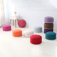Tea Ceremony Floor Pouf - Cotton Linen Tatami Meditation Cushion
