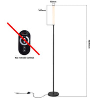 LED Shelf Floor Lamp - Dimmable Standing Light with Remote