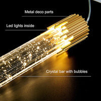 Luxury Crystal Pendant Light - Modern Hanging Chandelier Decor