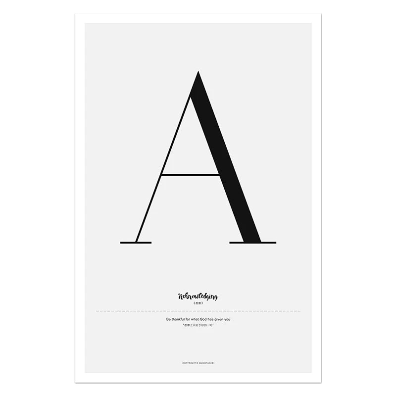 Simple Love Quote Canvas Wall Art - Nordic Couples Decor Print