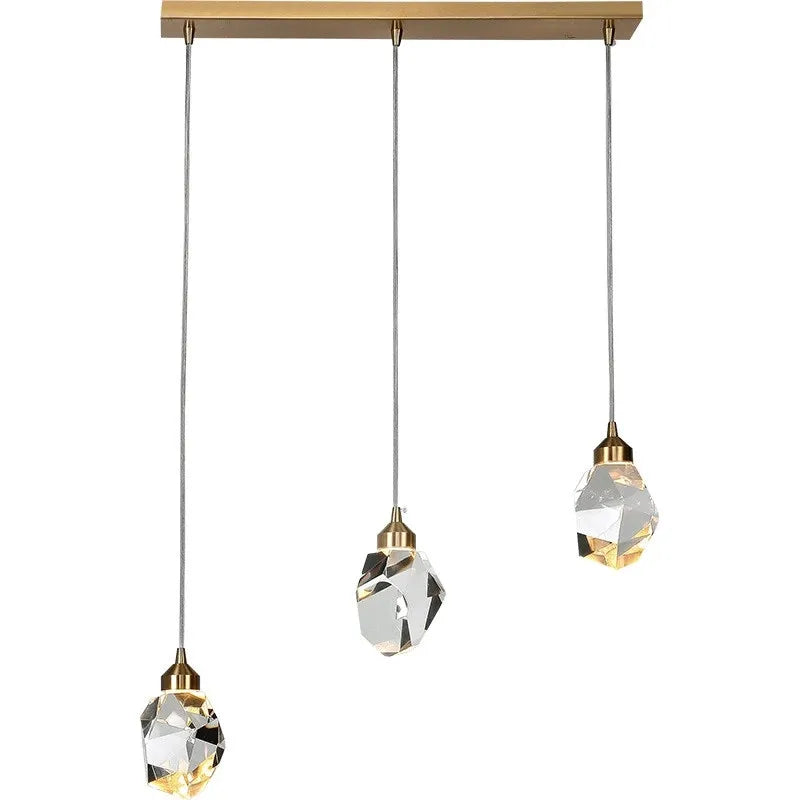 Nordic Crystal Pendant Light - LED Hanging Chandelier