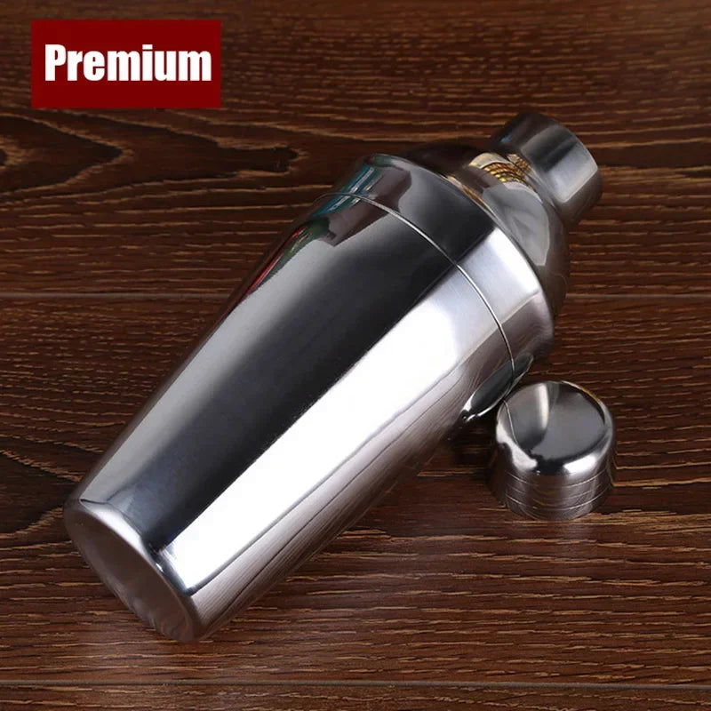 UPORS Cocktail Shaker - Stainless Steel Boston Mixer 550ml/750ml