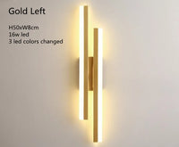 Nordic LED Wall Sconce - Minimalist Bedroom and Hallway Light