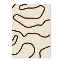 Matisse Inspired Botanical Canvas Wall Art - Modern Boho Landscape Print