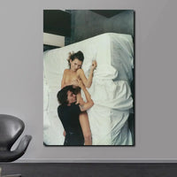 Scandinavian Kate Moss Canvas Poster - Fashion Inspired Wall Art