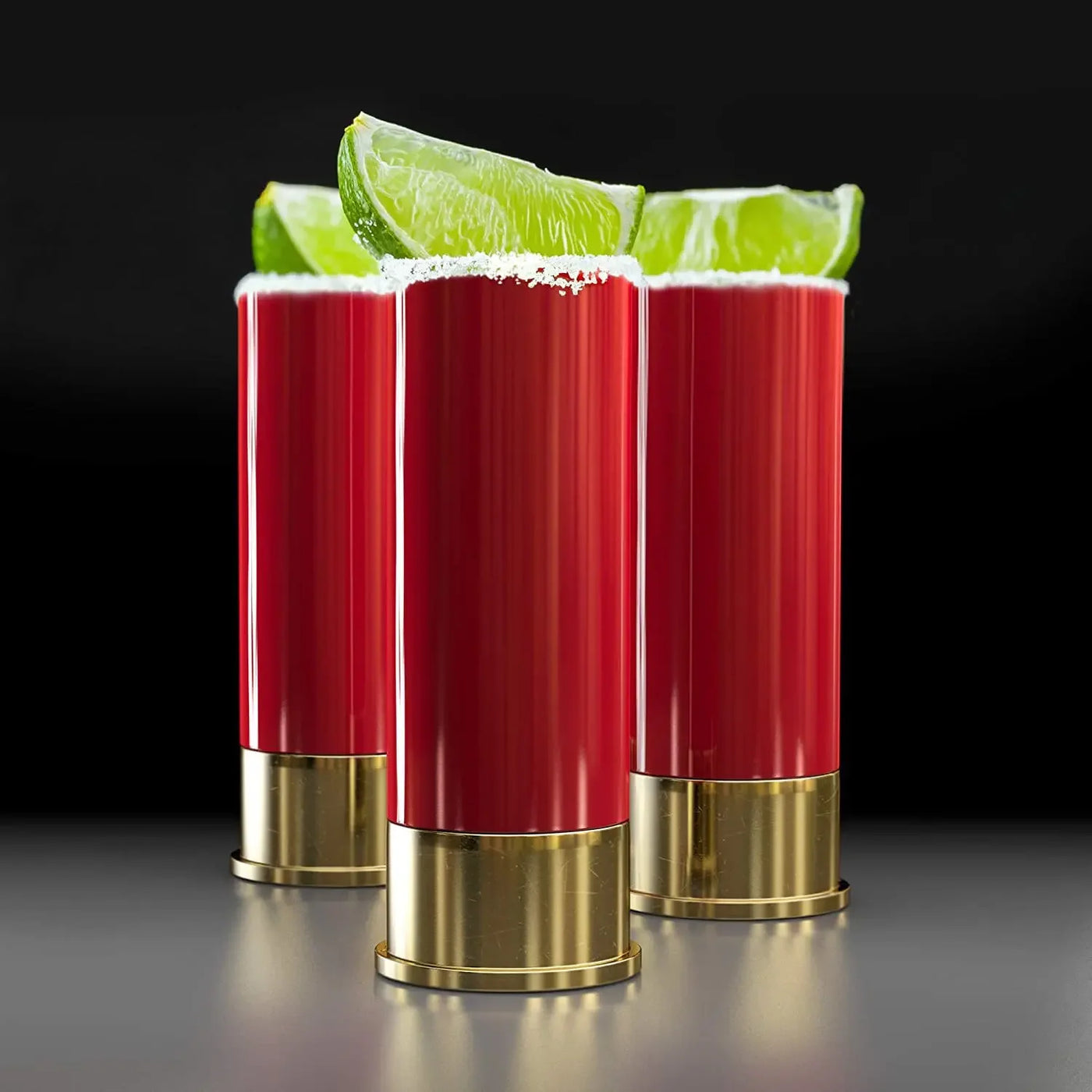 Bullet Shape Shot Glass Set of 4 - 36ML