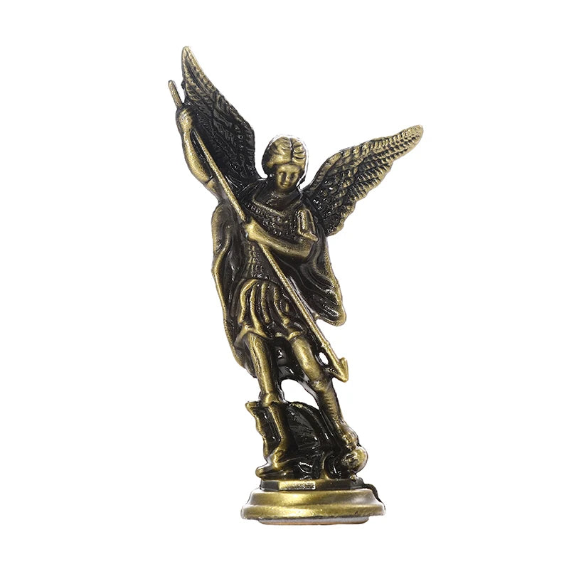 Saint Michael Archangel Figurine - Guardian Tabletop Statue